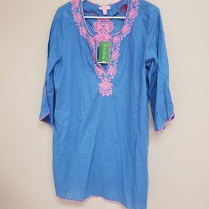 Lilly Pulitzer cover up- Bennett Blue NWT